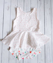 Load image into Gallery viewer, Sweetheart Peplum Top: Dainty Dot